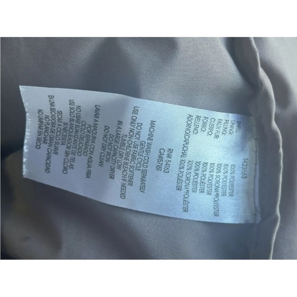 Andrew Marc Long Parka Puffer‎ Jacket Womens Size Medium NWOT Lavender - Picture 7 of 9